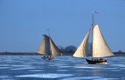 19th c. ice sailing 